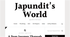 Desktop Screenshot of japundit.com